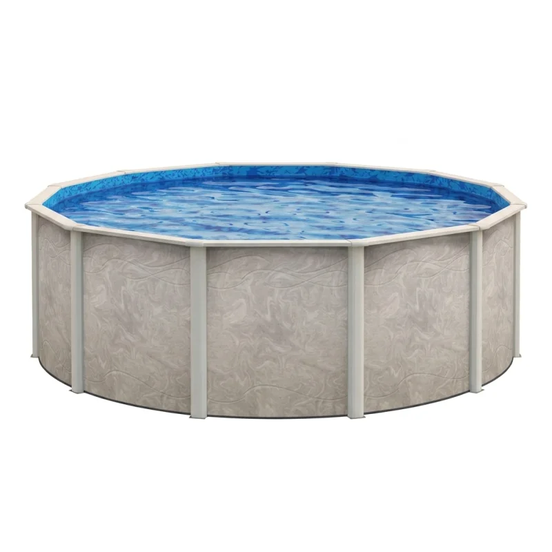 30' Round Above-Ground Pool with 52" Resin Wall | Delta Dream | 60-Year Warranty