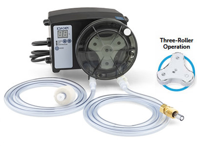 Rola-ChemBlack Pro Series 300 Peristaltic Pump with Cord 120V 77 GPD, 543824