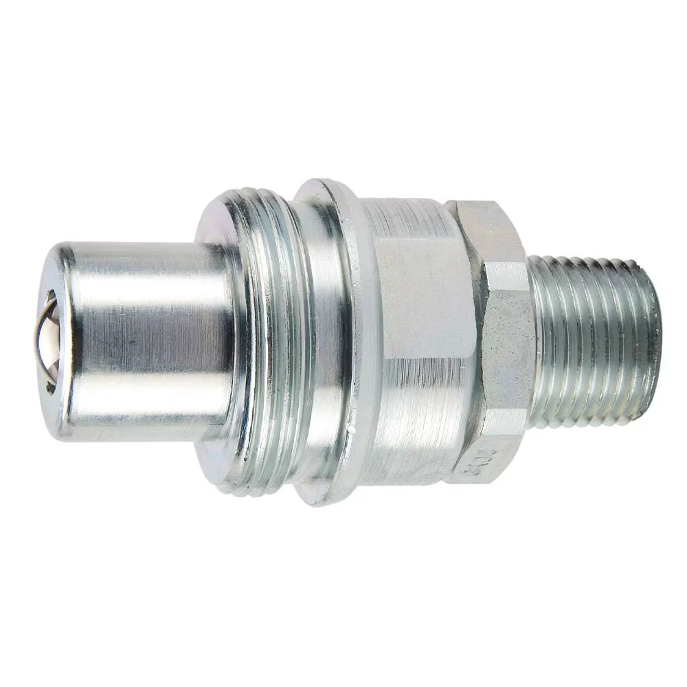 Parker 3000 Series 3010-3-230 Male NPTF 3/8 Coupling