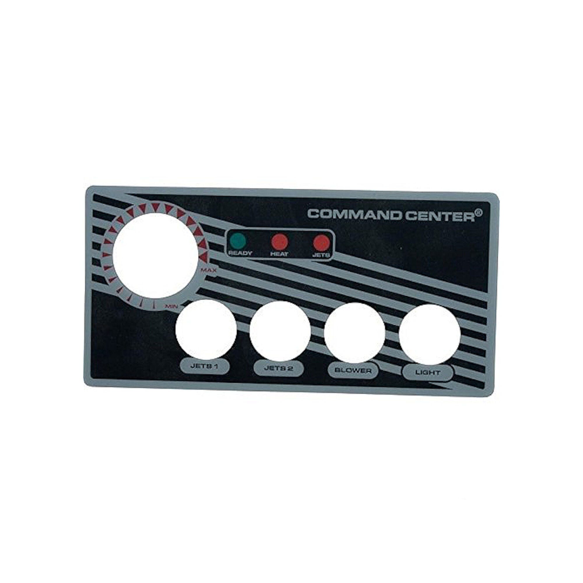 4 Button Tecmark Command Center Keypad Overlay 30202BM