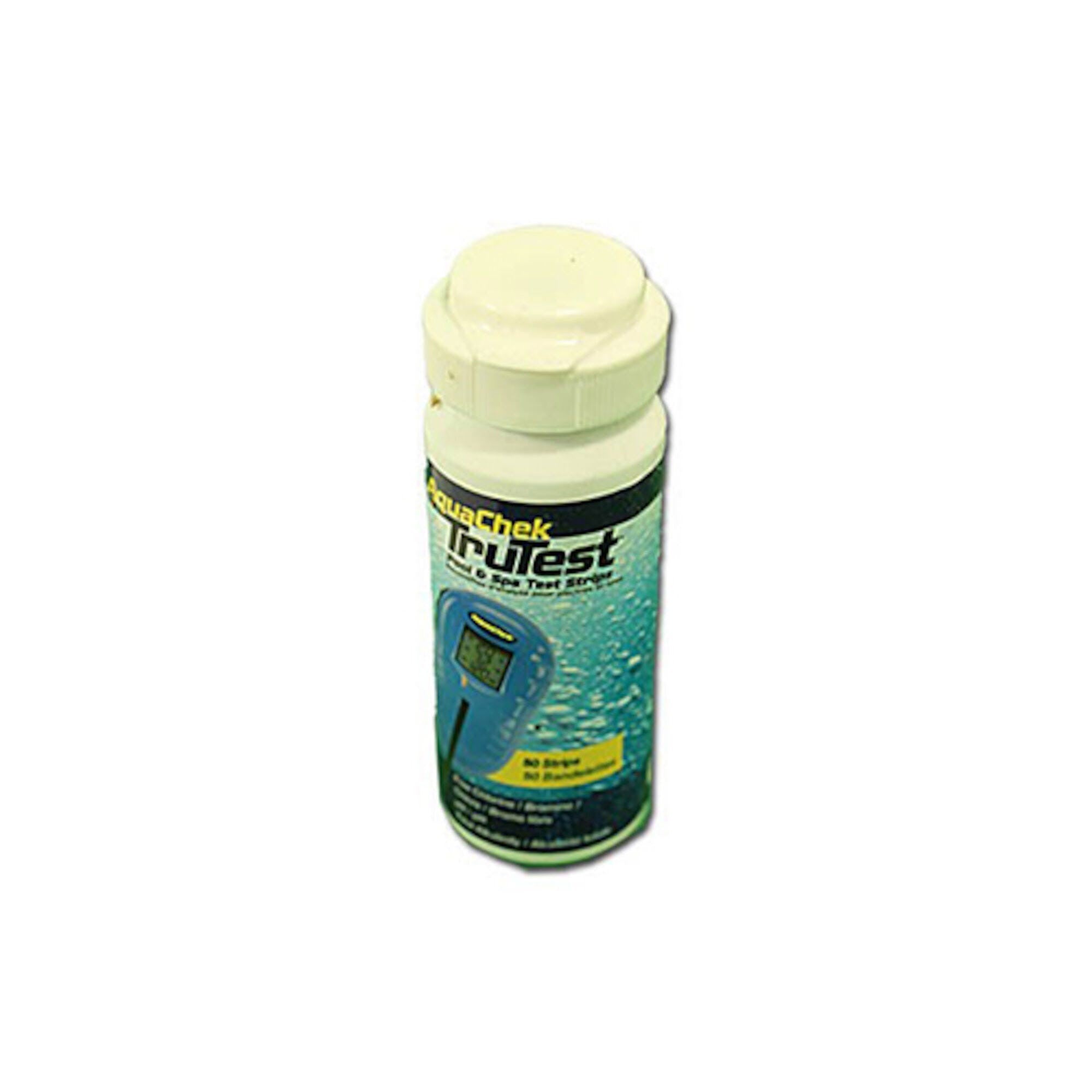 Water Testing, Test Strips, Aquacheck, Test Strips,Free Chlorine, ph & Alk, 50ct,Use w/2510400 : 512082
