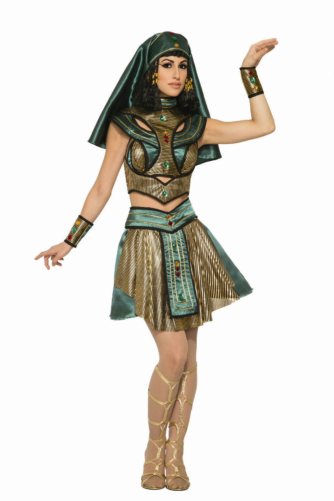 Forum Novelties Women's Egyptian Priestess Sexy Adult Costume Size XS/SM (2-6)