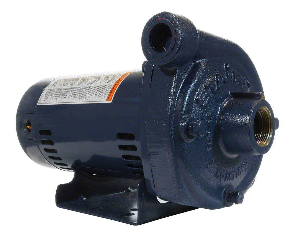 J Series Centrifugal 1/2 HP Pump 115/230 Volts High Head - 1-1/4 x 1 Inch