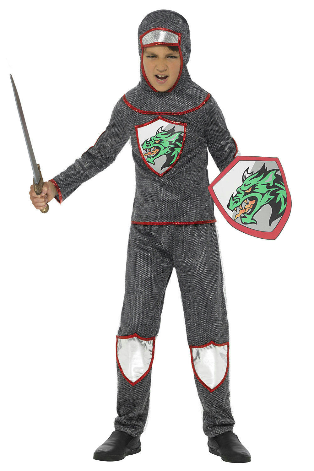 Smiffy's Deluxe Knight Child Costume Boy's Size Small 4-6