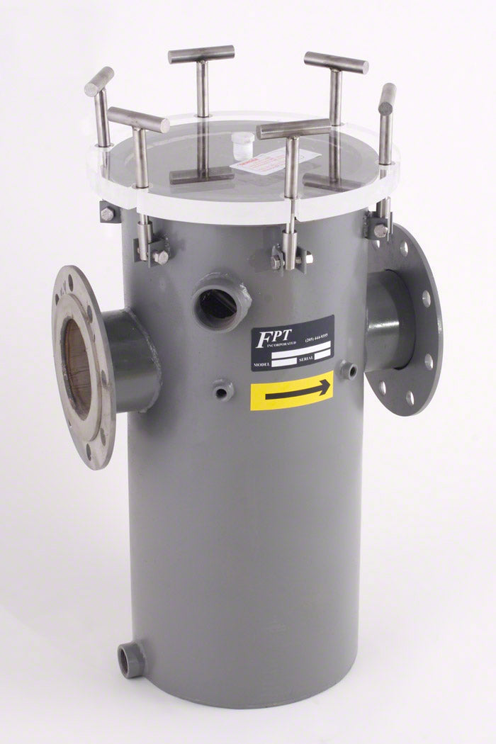 SW Series Stainless Steel Basket Strainer With Stainless Steel Basket 5 Inch Connections