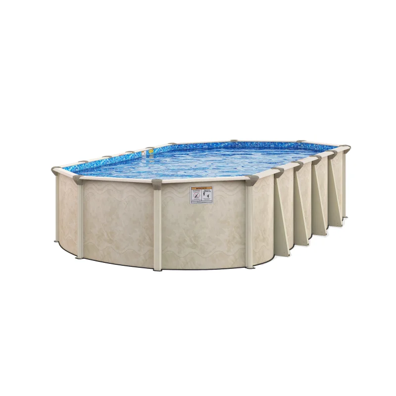 34' x 18' Oval Above-Ground Pool with 54" Steel Wall | Lake Vista | 25-Year Warranty
