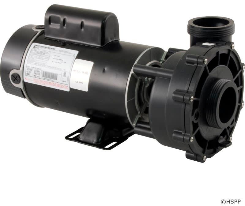 Waterway 2HP EX2 Complete Spa Pump, 2" x 2" 8.5 Amps, 230V