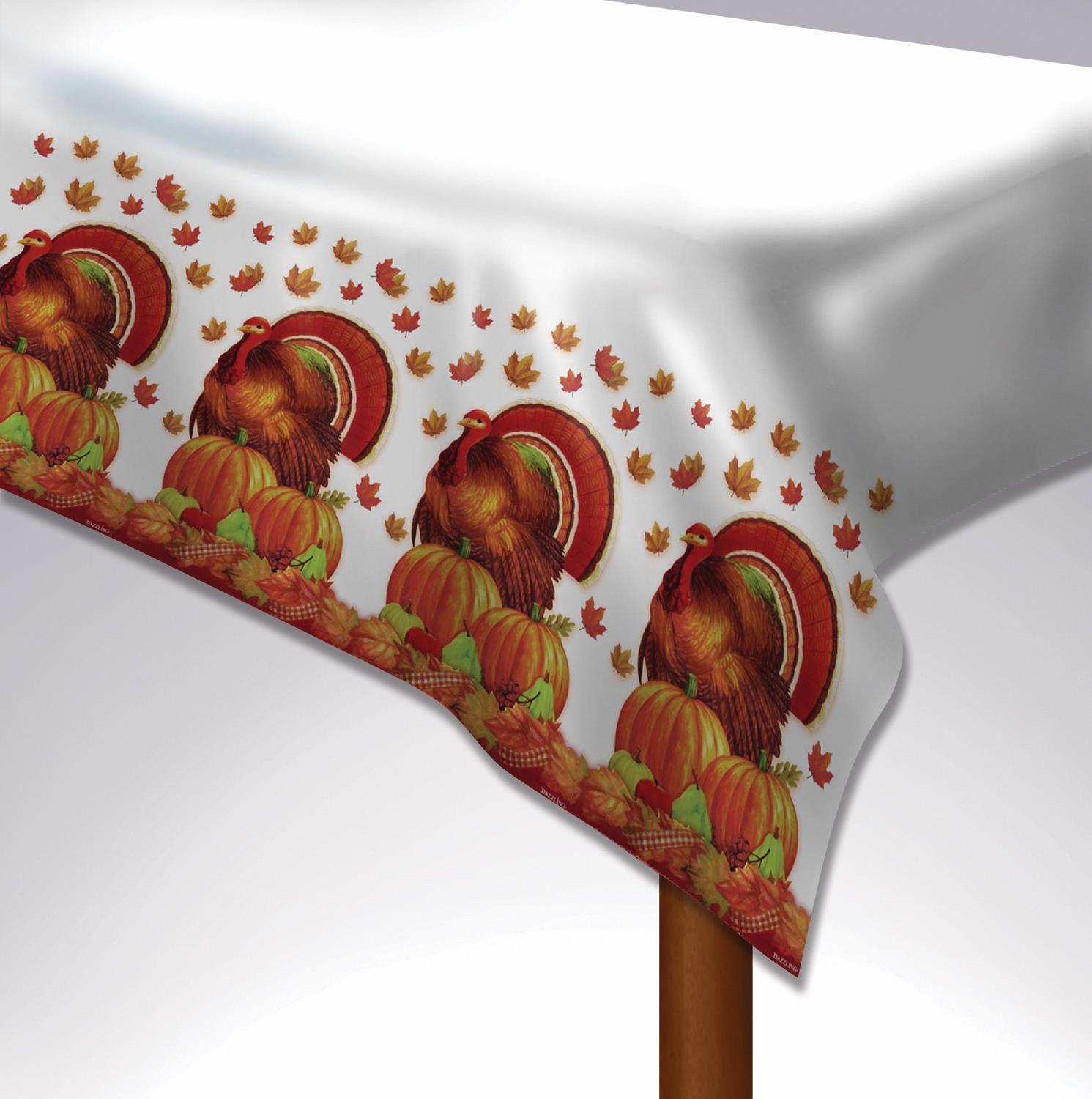 Turkey Table Cover ThanksgivingDecoration