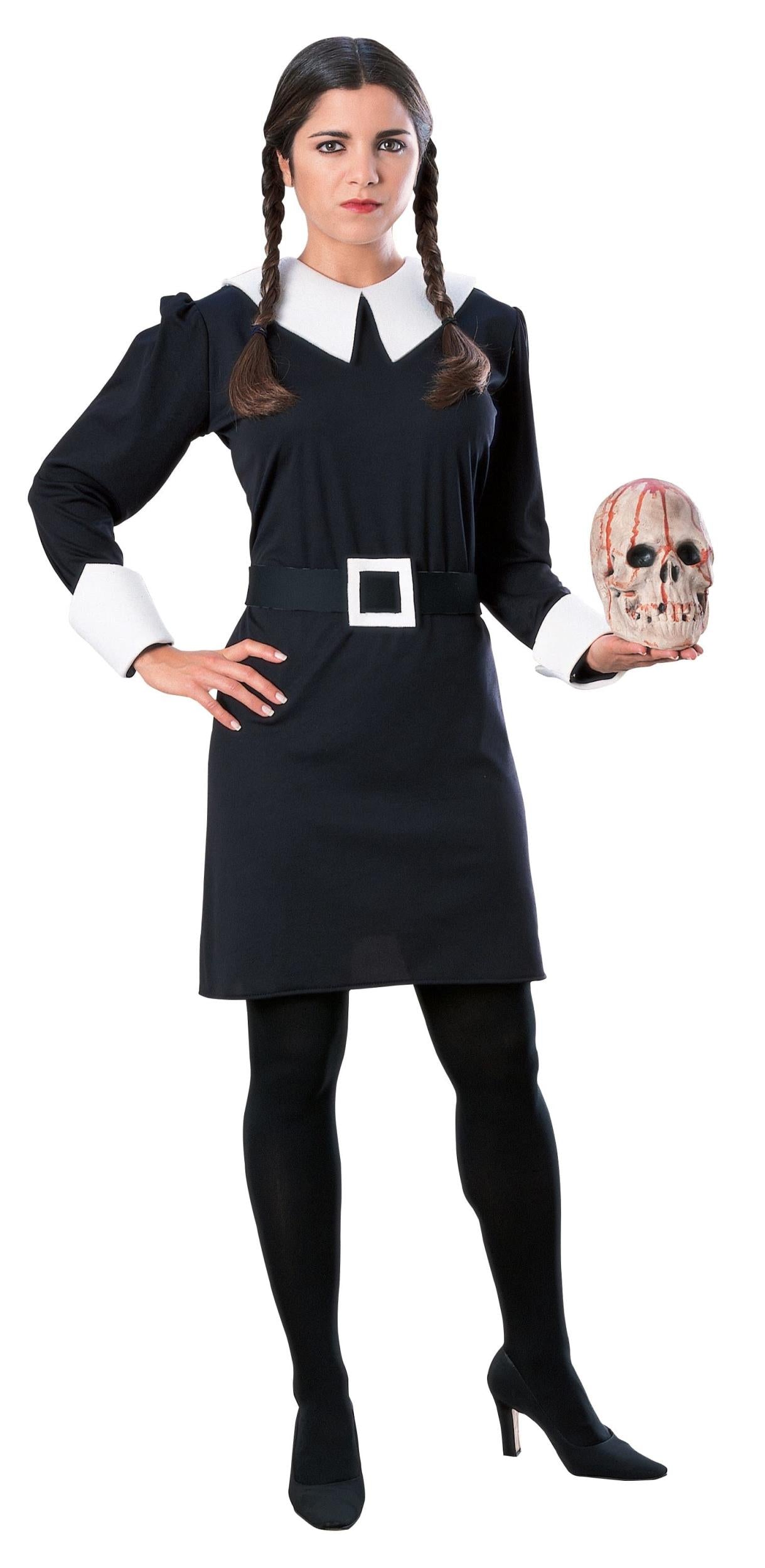 Addams Family Wednesday Addams Adult Costume Size Large