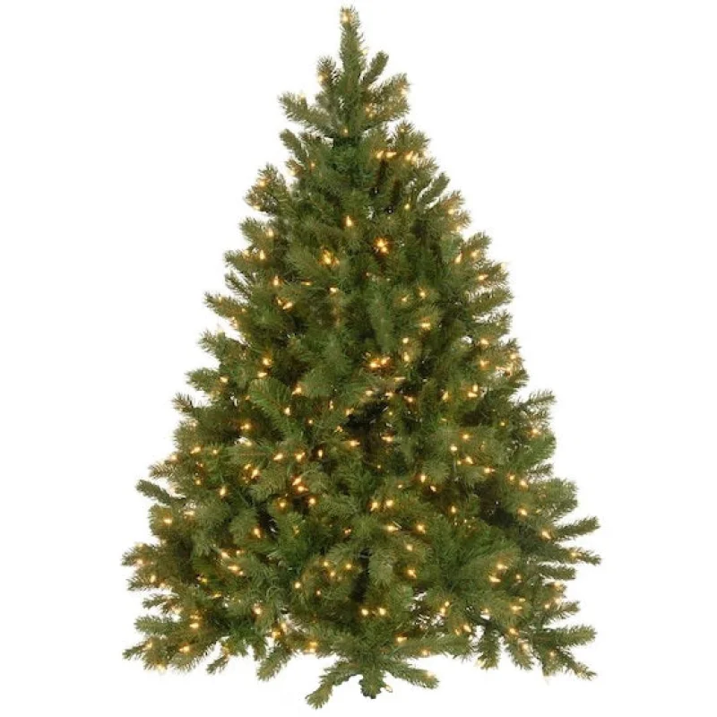 4.5' New Carrington Instant Lite Pole Pre-Lit Artificial Christmas Tree Clear