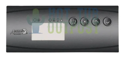 4 button Gecko In.K19 Hydroquip Overlay 58-355-3816