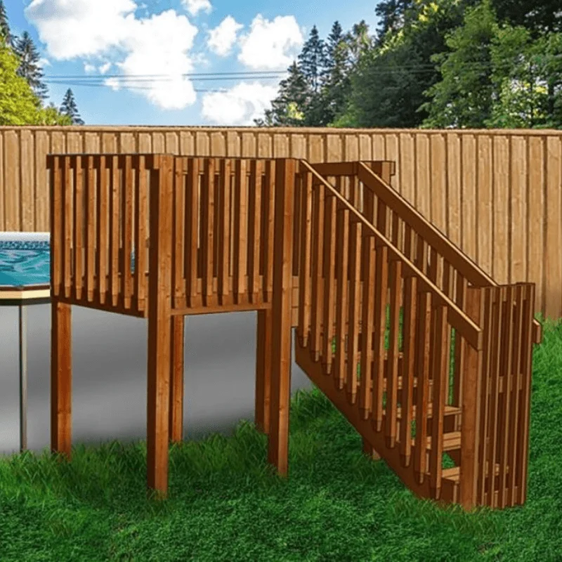4 ft. x 16 ft. Connect-a-Deck and Entry Steps