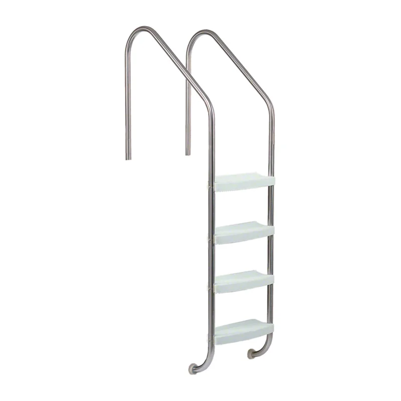 4-Step 36 Inch Wide Heavy-Duty Florida-Style Ladder 1.90 x .145 Inch