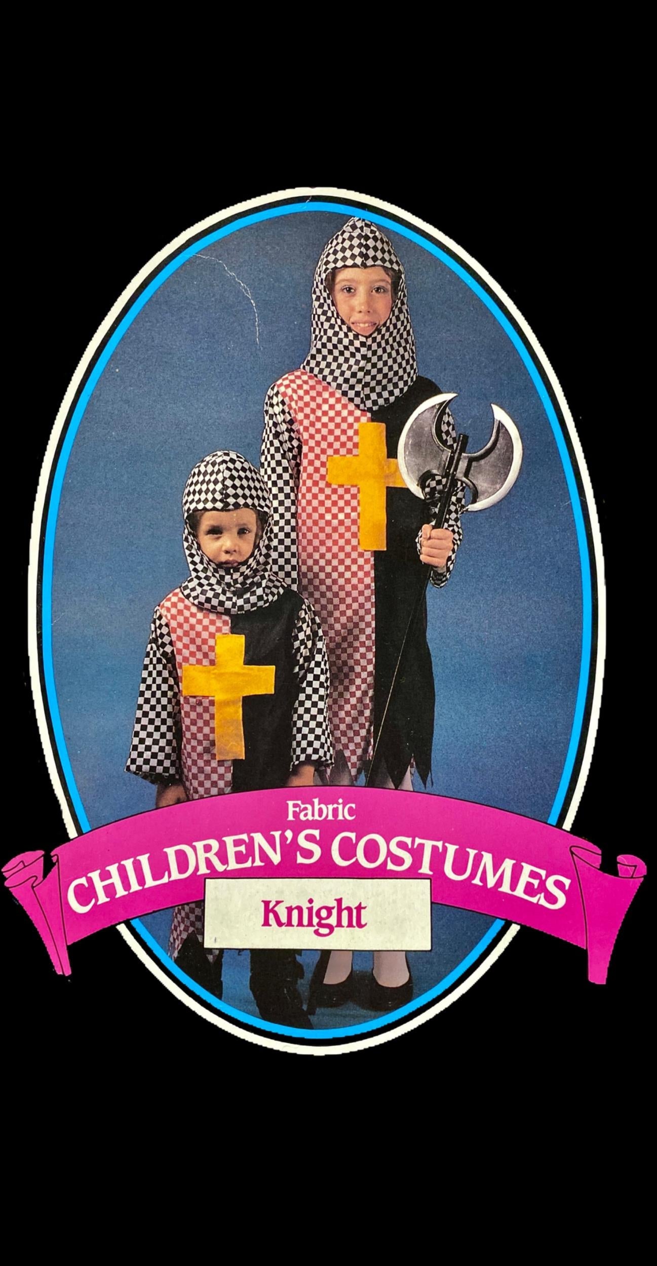 Children's Knight Costume Medieval Coat of Arms SM