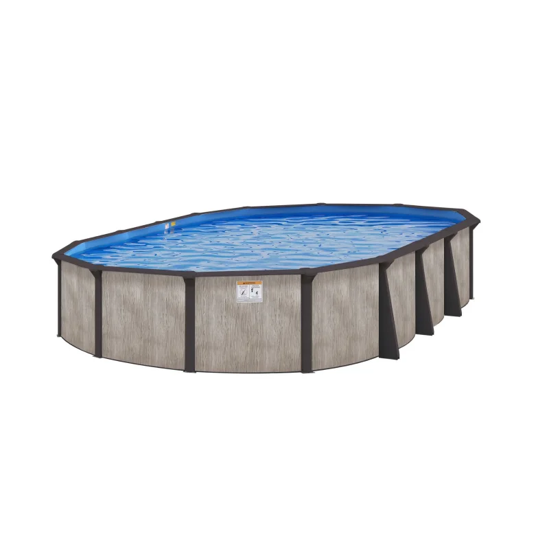 41' x 21' Oval Above-Ground Pool with 52" Resin Wall | Lagoon Luxe | 30-Year Warranty