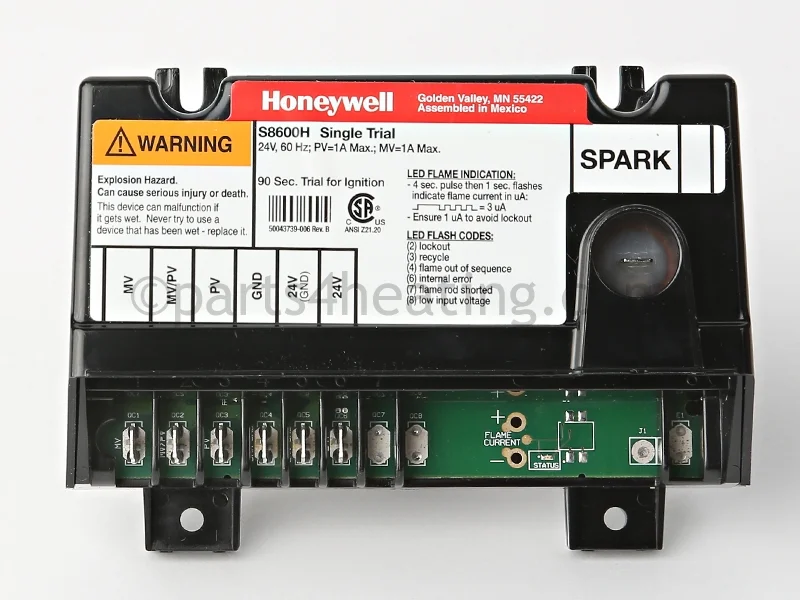 Slant/Fin412808000Ignition Control Board Propane Spark Module S8600H-3002 IID