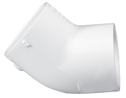 Slip x Slip Schedule 40 PVC - 45 Degree Elbow