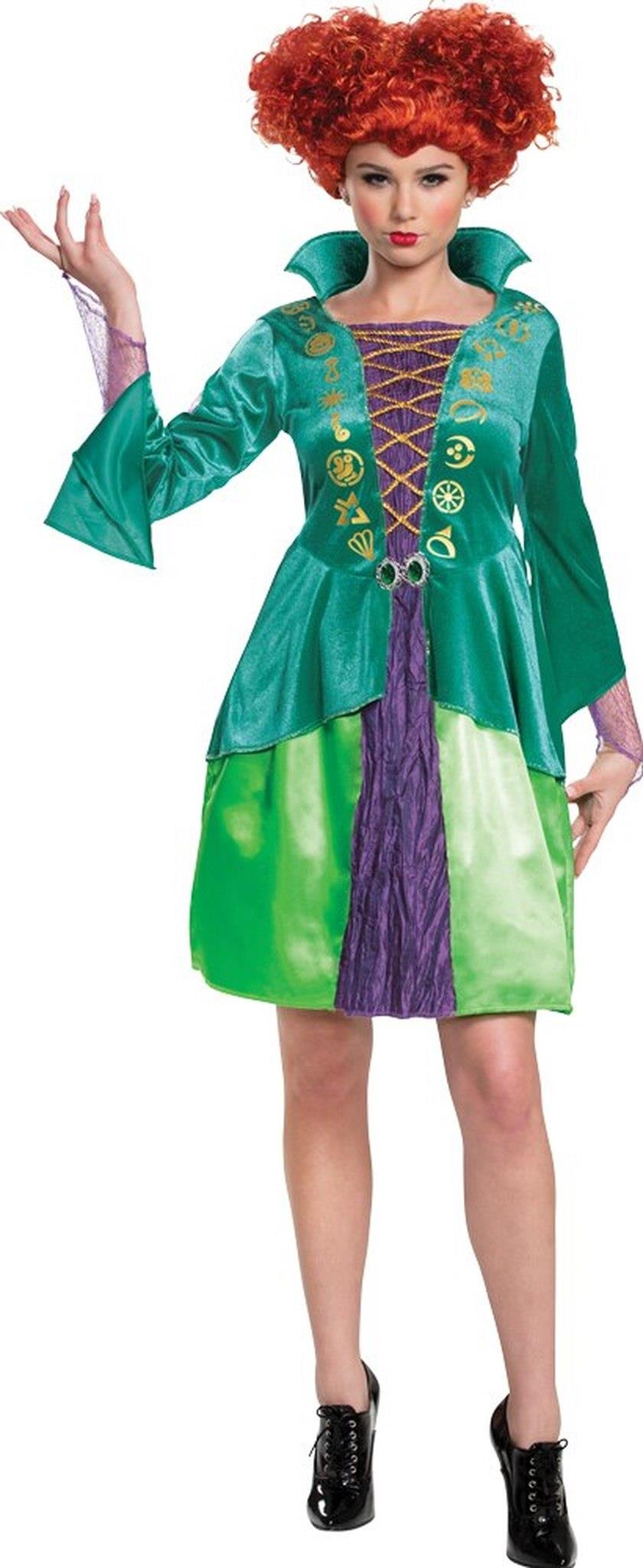 Winifred Sanderson Hocus Pocus Woman Costume Adult Small 4-6