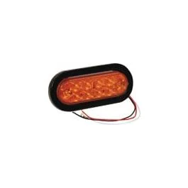 6 1/2” Oval Amber 10 LED Turn and Park Light (A64-155) – Mobile Equipment Lights & Alarms