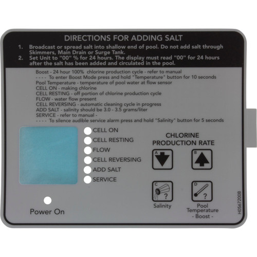 Decal Zodiac AquaPure Bottom R0404400