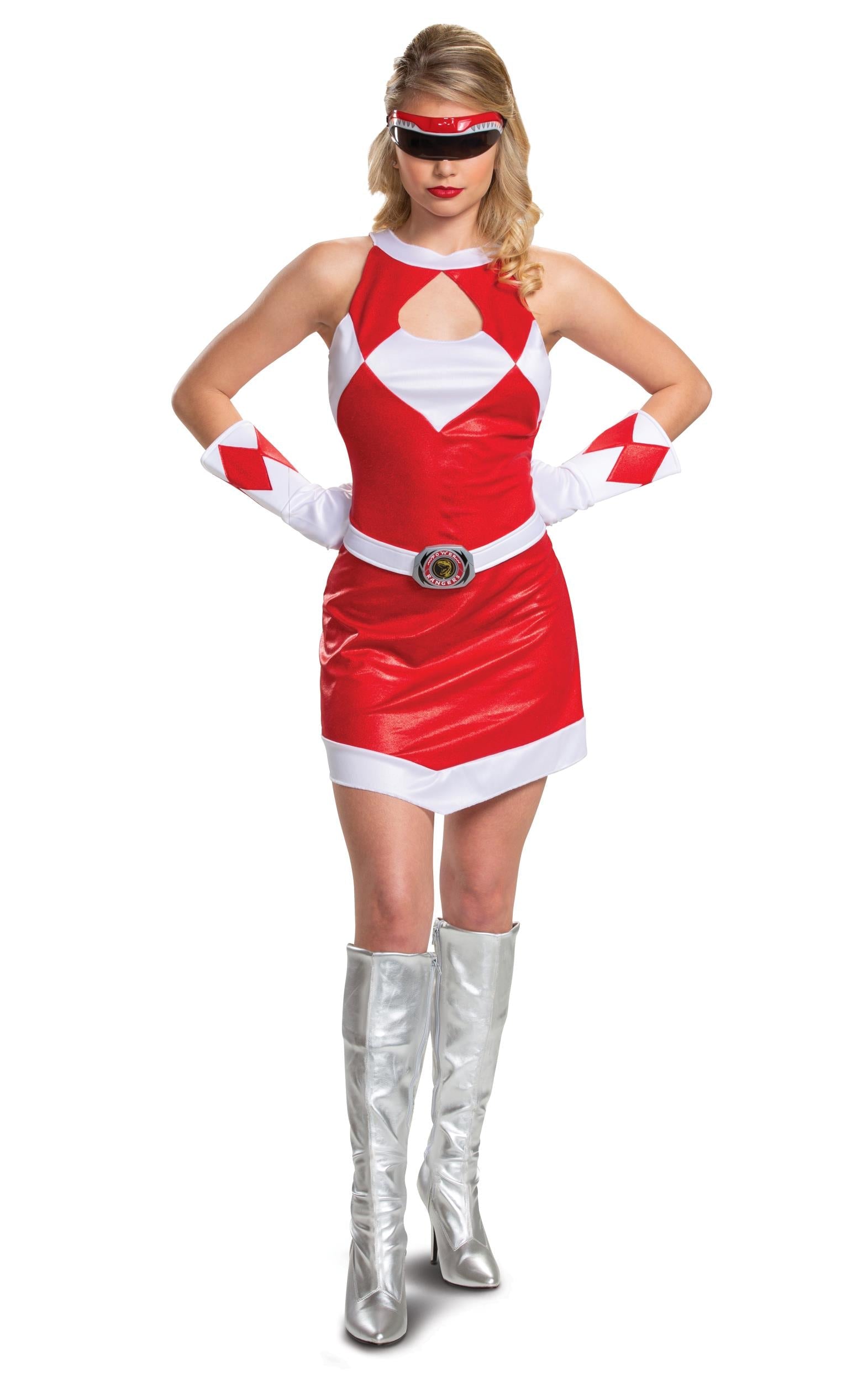 Power Rangers Red Ranger Mighty Morphin Sexy Adult Dress