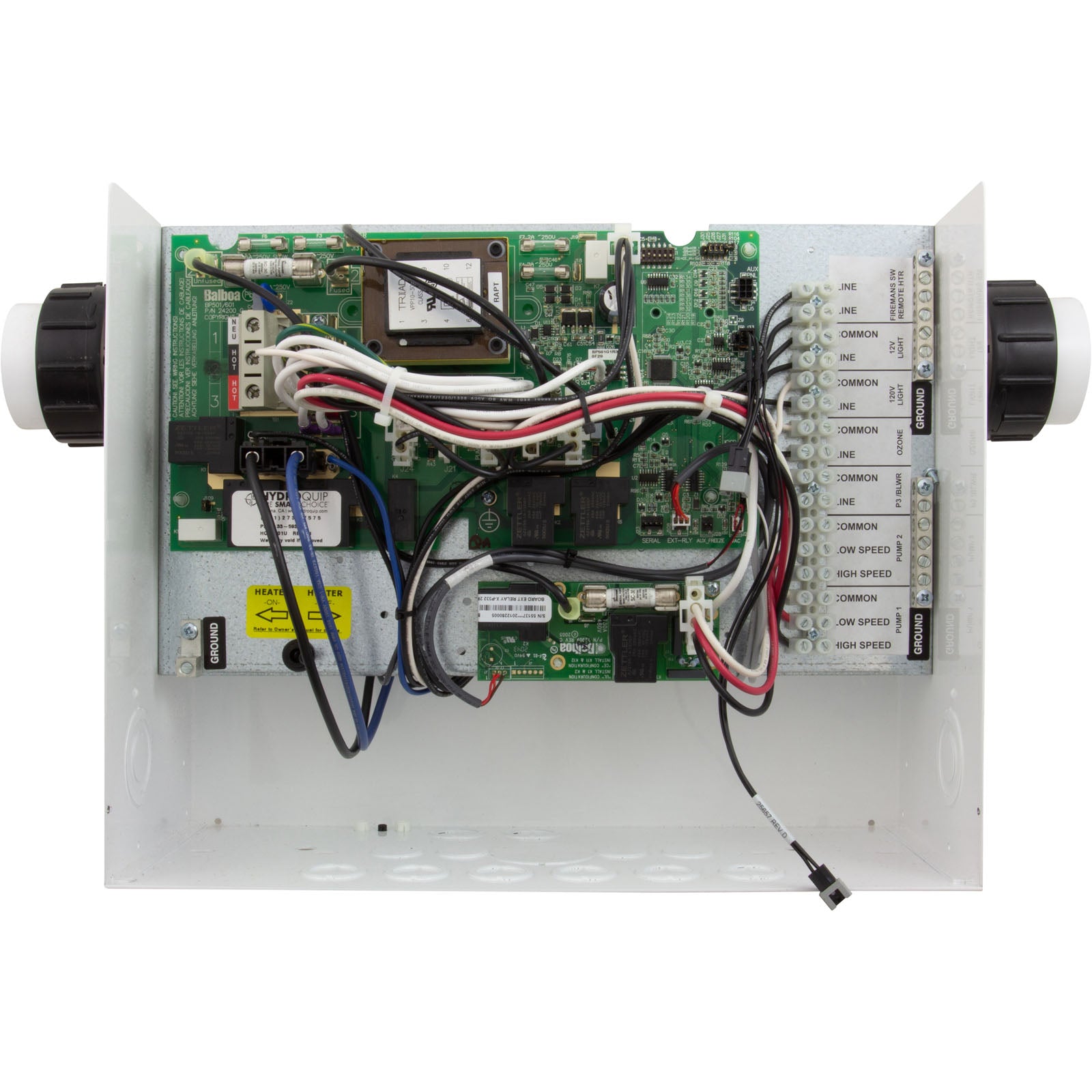 Outdoor Control, HydroQuip,Heater On Top,5.5kW,TP600 Topside
