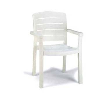 Acadia Classic Dining Armchair, Color White Set of 12