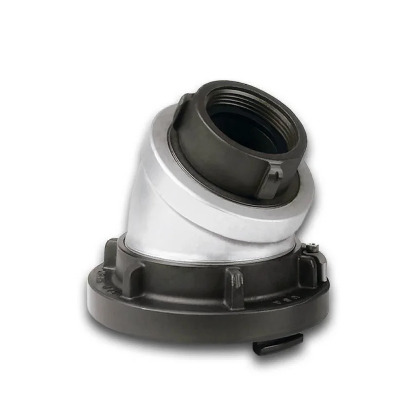 5" Storz x 3.5" NH (NST) Female 30 Degree Elbow Aluminum