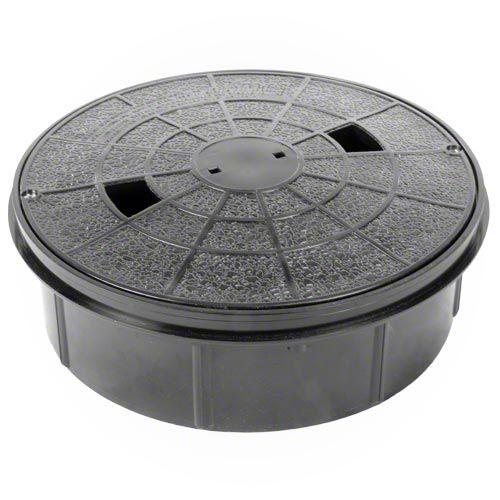 Pentair Bermuda Skimmer Lid & Collar Assembly (Black) - 516328