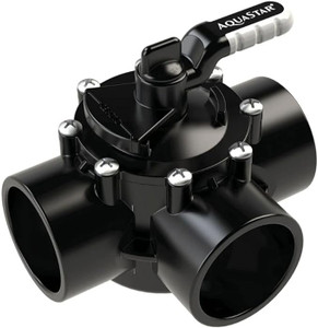 AquaStar 2" Socket x 2.5" Spigot FlowStar 3-Way Valve, AV3W20C