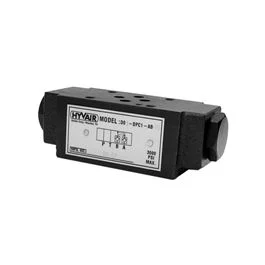 D03 Tandem Center Manual Valve (B20-322) – Solenoid Valves Modular Valves