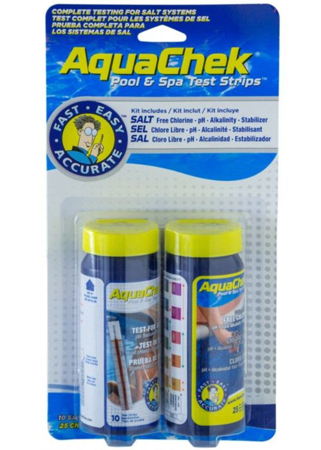 Hach AquaChek 542228A Salt System Test Strips & 4 Way Test Strips