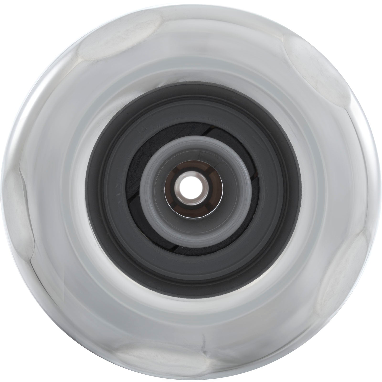 Jet Intl, WW Poly Storm, 4"fd, Dir, Scalloped, SS/Gry,Thd