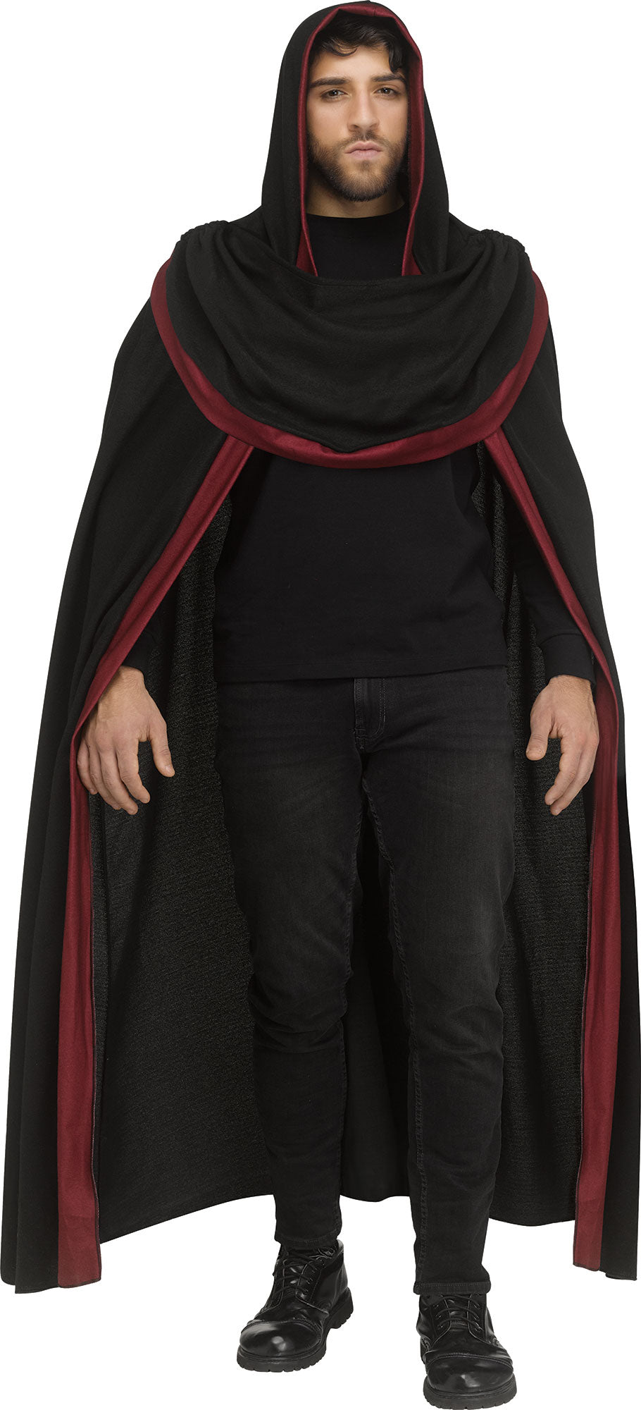 Goth Lord Cloak Adult Vampire Medieval Cape