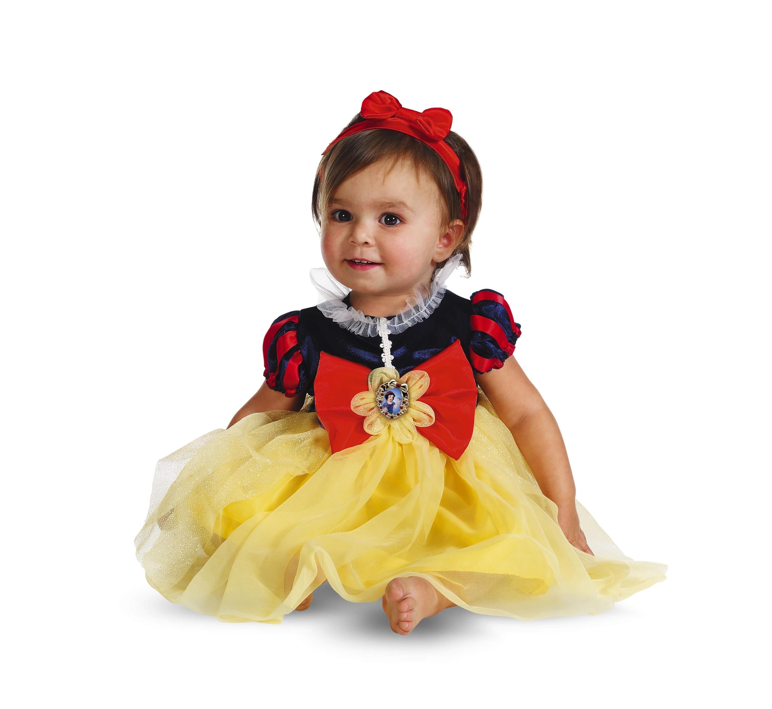 Disney Snow White Deluxe Baby Infant Costume Size 12-18 Months