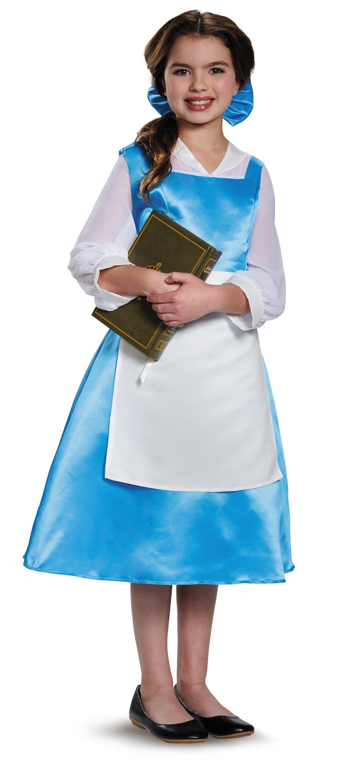 Disney Bell Blue Dress Beauty and the Beast Child Costume Size Medium 7-8