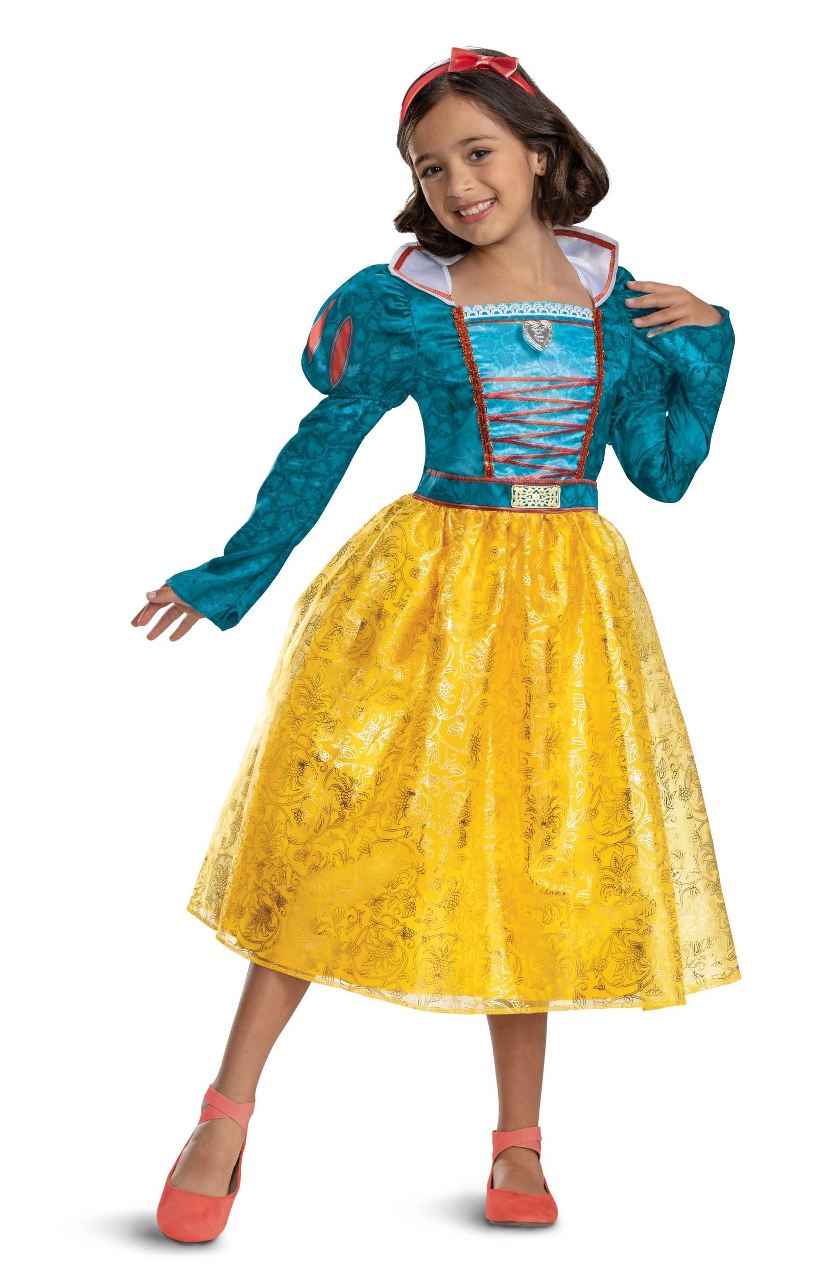 Snow White Live Action Deluxe Child Costume Medium 7-8