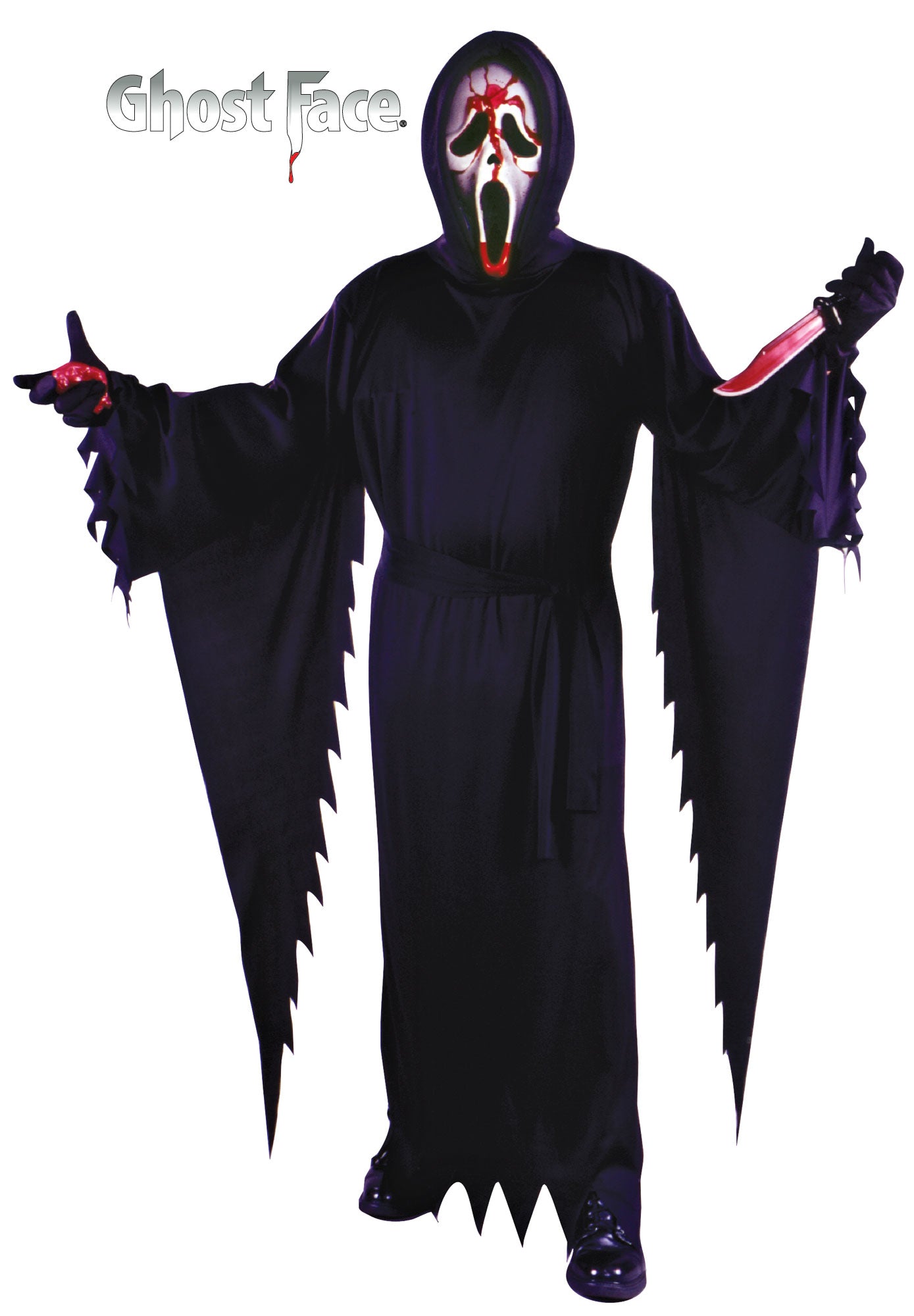 Scream Bleeding Ghost Face Adult Costume