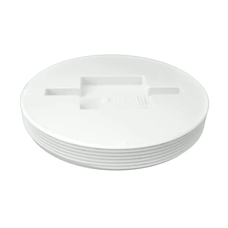 6" DWV PVC Cleanout Plug - Flush P110-060