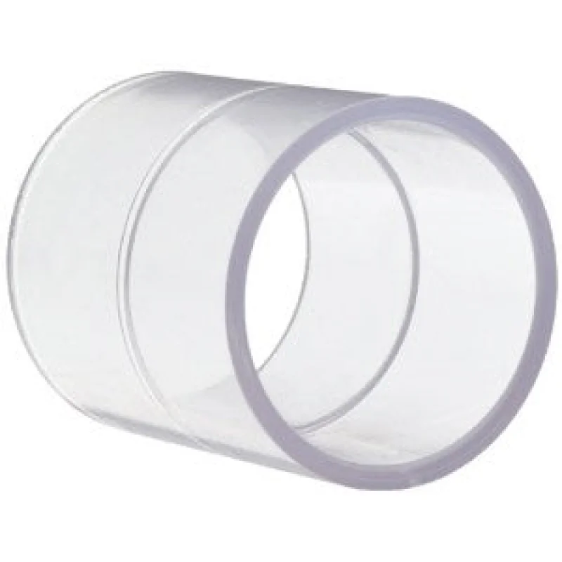6 inch Clear PVC Coupling 429-060L