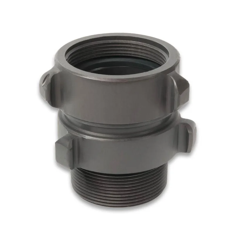6" NPSH Female Swivel x 4.5" NPT Male Adapter Aluminum