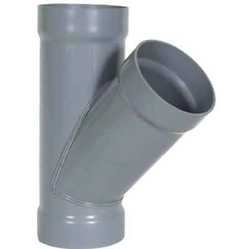 6" x 6" x 6" CPVC Duct 45 Degree Wye 1834-Y-06 / 4375-060C