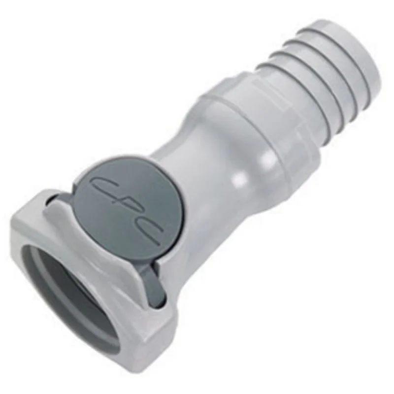 61900 NSF Valved In-Line Hose Barb Coupling Body 3/4 ID Barb