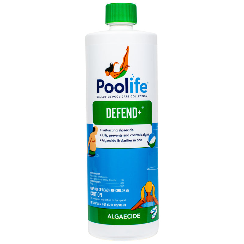 62076 Defend+ Pool Algaecide Prevention Treatment by Poolife62076 Defend+ Pool Algaecide Prevention Treatment by Poolife