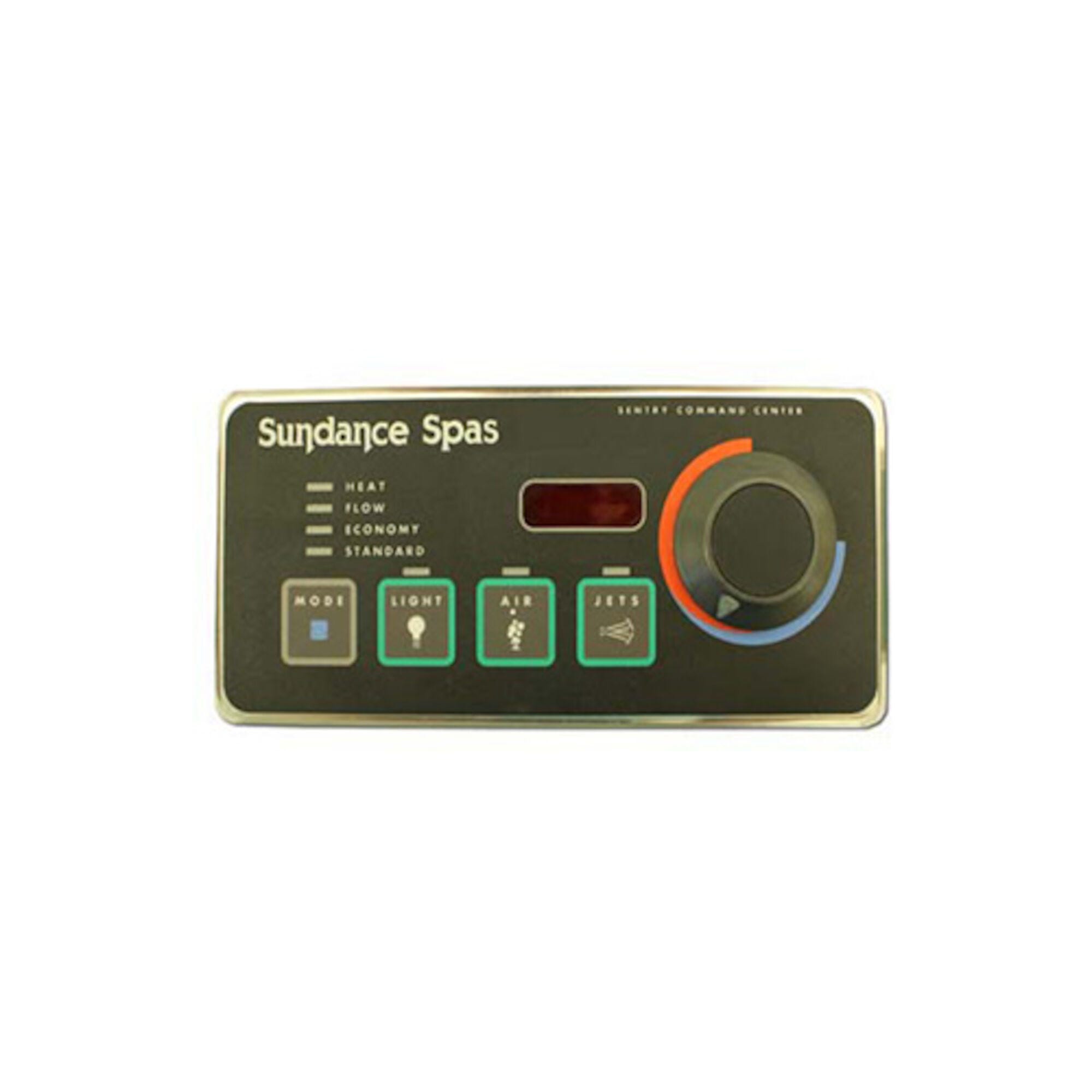 Sundance Jacuzzi 650 Series Rectangle Keypad 6600-693
