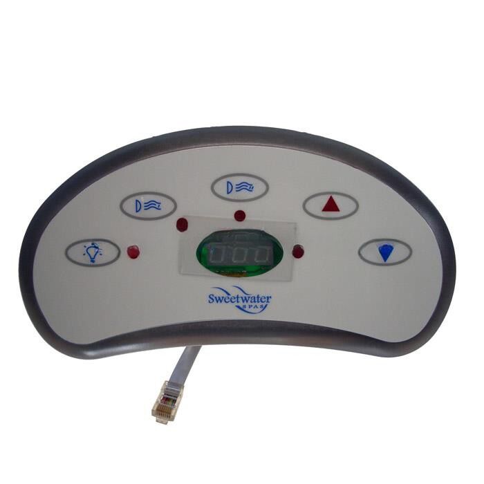 6600-832 Sundance Control Panel Sweetwater 2000-2002 2-Pump