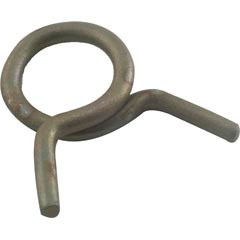 Tubing Clamp, 0.500" Ideal Od, Single Wire, Quantity 25 | HC-8ST-Z3X
