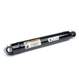 Chief WX Welded Hydraulic Cylinder: 1.5 Bore x 4 Stroke – 0.75 Rod (207371) – 3000 PSI Rotatable Gland Welded/Crosstube 1.5 in. Bore