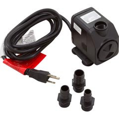 Franklin Electric Pump, Submersible,Little Giant PES-130-PW,130 GPH,11W,6'Cord | 566716