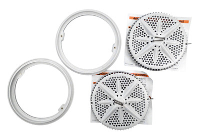 Pentair 8"Starguard With Short Ring, Pack of 2, 500144